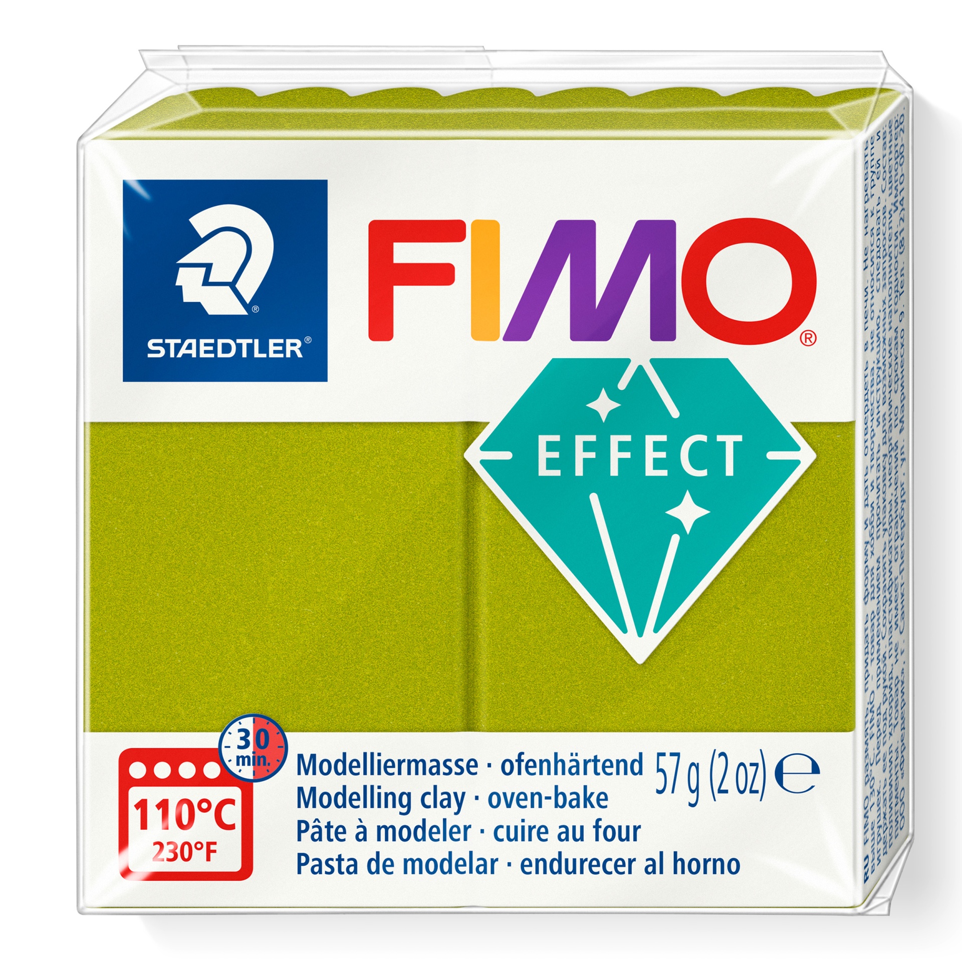 FIMO EFFECT - METALLIC GREEN | VERDE METALIZADO (Ref.51)