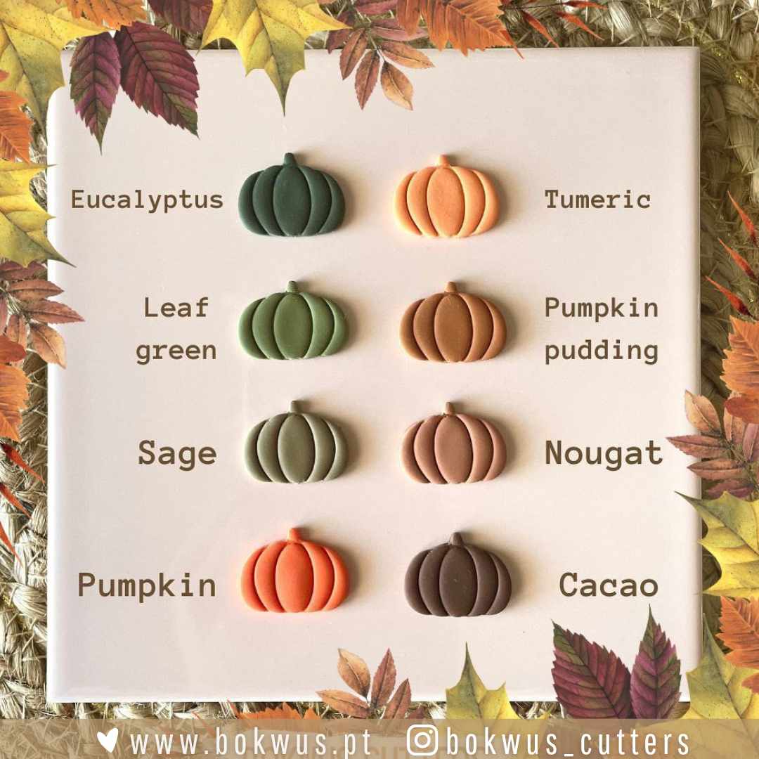 8 RECEITAS DE CORES PARA FIMO |  OUTONO