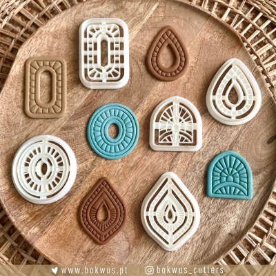 Cortadores Boho | Disponíveis individualmente ou em conjunto