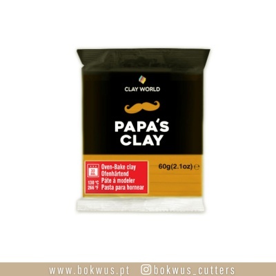 Papas's Clay 60g | AMARELO MOSTARDA