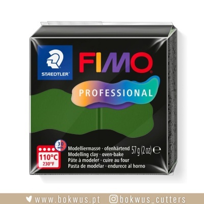 FIMO PROFISSIONAL | LEAF GREEN / VERDE FOLHA (Ref.57) - 57g