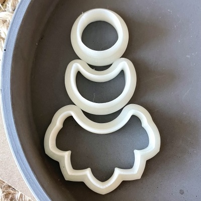 Conjunto de 3 cortadores - BC596