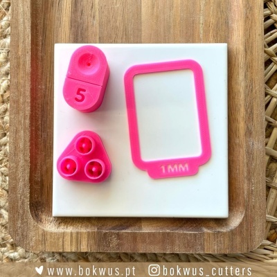 Kit para embutir bases de brincos