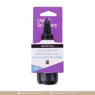 Sculpey líquido - BLACK | PRETO (30ml)