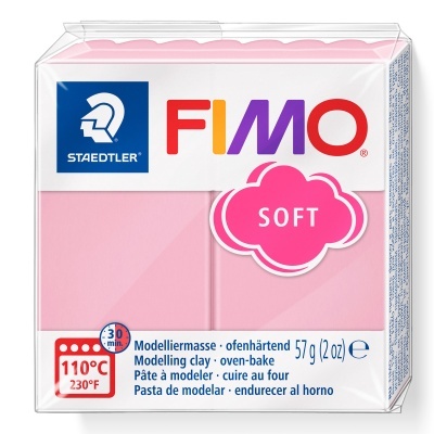 FIMO SOFT - STRAWBERRY CREAM | CREME DE MORANGO (ref. T21) - trend colours