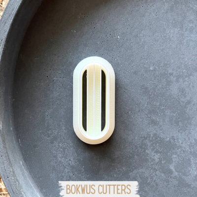 Cortador huggie com embossing (3,5cm) -  BC1214