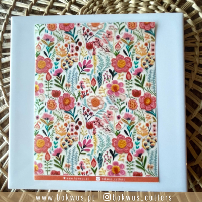 Papel tranfer - Bordado