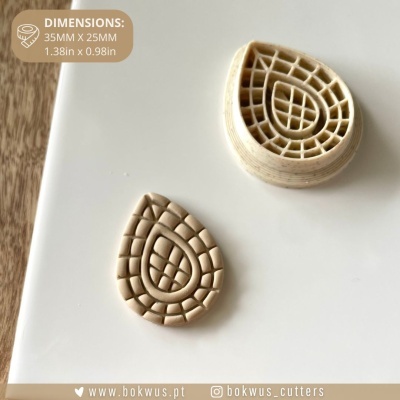 ✨ Cortador Boho | Estilo Rattan | BC1712