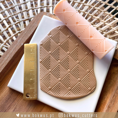 ROLO DE TEXTURA HD | GEOMÉTRICO | BC455