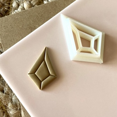 Cortador gema (3cm) - com embossing - BC647