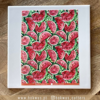Papel tranfer - Melancia