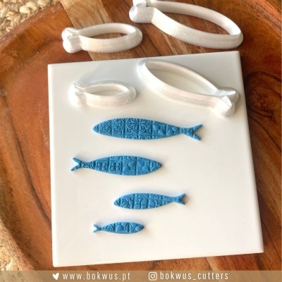 Cortador Sardinha | Disponível em 4 tamanhos