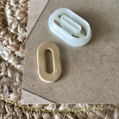 Cortador rectângulo arredondado 3,6cm (corte duplo) - BC239