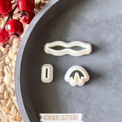 Conjunto de cortadores para fazer laços (2cm) - BC1260