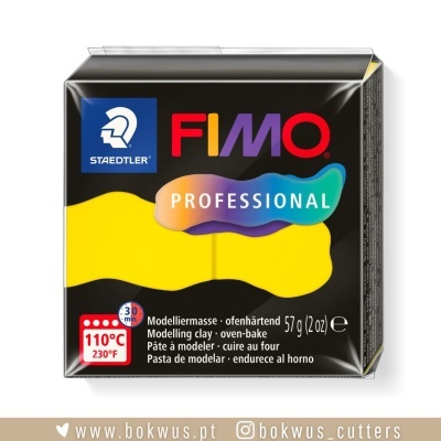 FIMO PROFISSIONAL | TRUE YELLOW / AMARELO (REF.100) - 57g