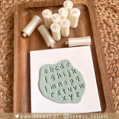 Carimbos de Letras Minúsculas