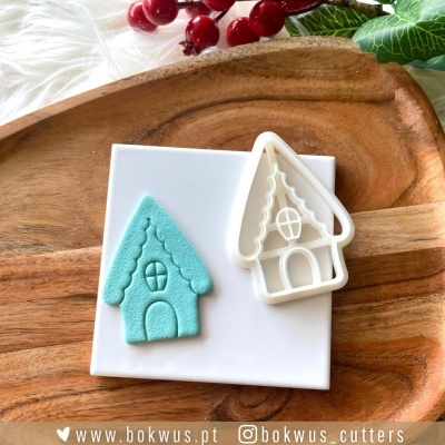 Cortador casinha de gengibre (6,5cm) | BC1661