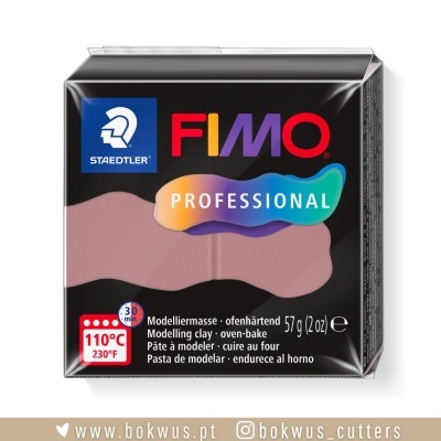 FIMO PROFISSIONAL | DUSTY PINK / ROSA ESCURO (REF.20) - 57g
