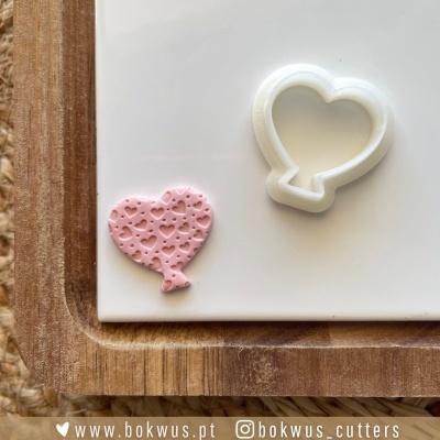Cortador balão coração (2,5cm) | BC1682