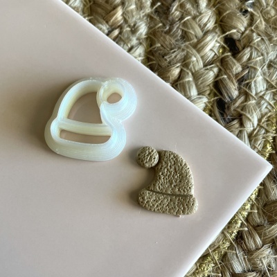 Cortador gorro de natal (espelho) - BC736