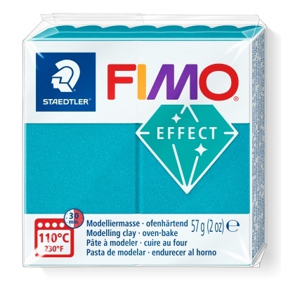 FIMO EFFECT - METALLIC TURQUOISE | TURQUESA METALIZADO (Ref.36)