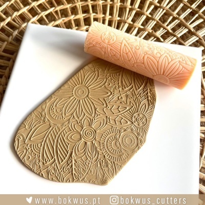 ROLO DE TEXTURA HD | FLORAL | BC711