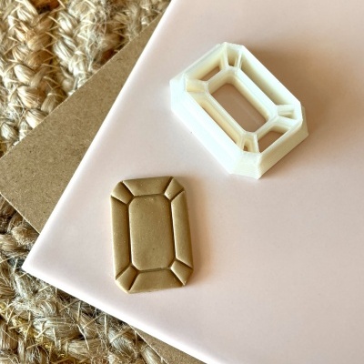 Cortador gema (3cm) - com embossing - BC645