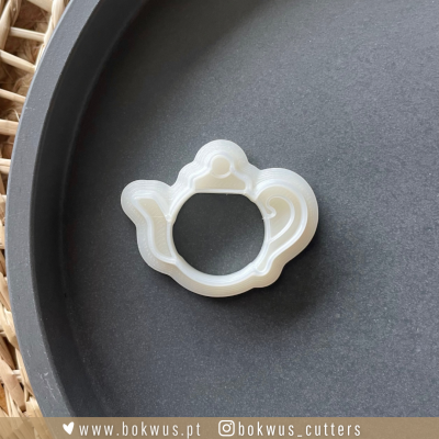 Cortador bule (3,6cm) | VERSÃO ESPELHADA | BC1428