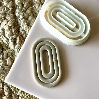 Cortador duplo com embossing (5cm) -  BC901