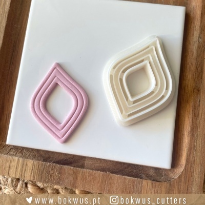 Cortador com embossing (5cm) | BC1691