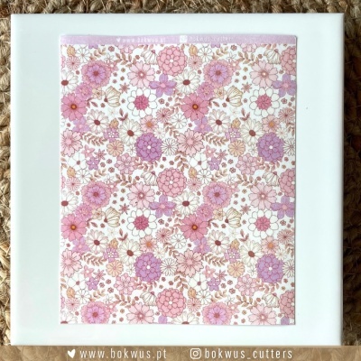 Papel tranfer - FLORES BOHO II