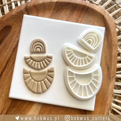 Conjunto de 3 cortadores BOHO | BC1522