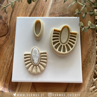 Conjunto de 2 cortadores BOHO | BC1456