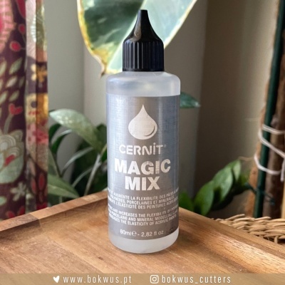 🧴 Cernit Magic Mix – Amaciador Líquido para Cerâmica Plástica (80ML)