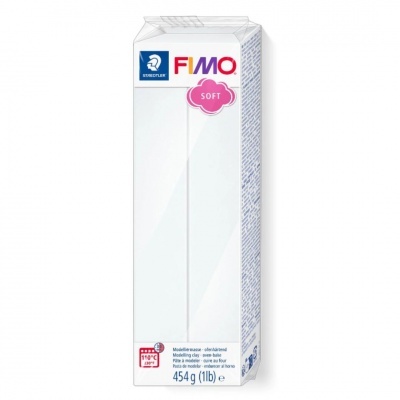 FIMO SOFT - WHITE  (ref.0) -  454g