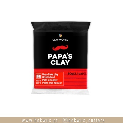 Papas's Clay 60g | VERMELHO