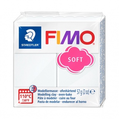 FIMO SOFT - WHITE  (ref.0)