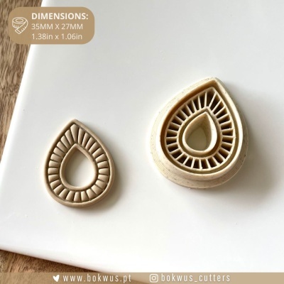 ✨ Cortador Boho | Estilo Rattan | BC1715