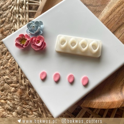 Cortador múltiplo para pétalas (1cm) BC1393