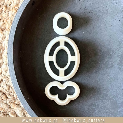 Conjunto de 3 cortadores | BC1157