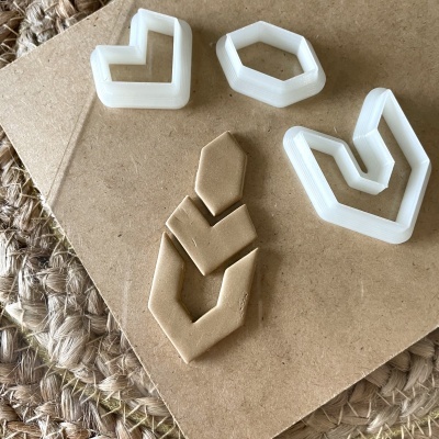 Conjunto de 3 cortadores - BC355