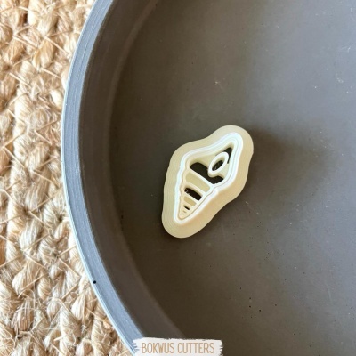 Cortador búzio com embossing (2,5cm) - BC1118