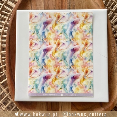 Papel tranfer - Marble