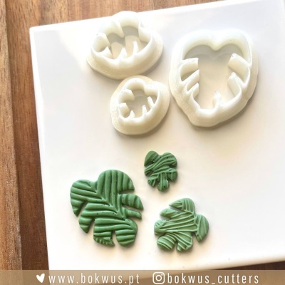 Conjunto de 3 cortadores monstera | BC198