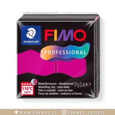 FIMO PROFISSIONAL | 57g TRUE MAGENTA (ref.210) - 57g