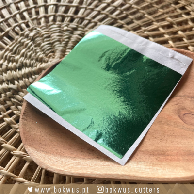 Pack 5 folhas metálicas - JADE