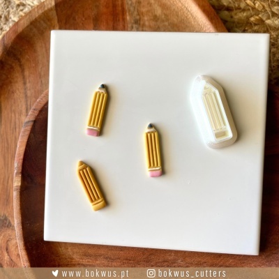 Cortador "De Volta à escola" | Lápis (2,5cm) | BC1592