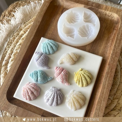 Molde de Silicone | Búzio e Concha