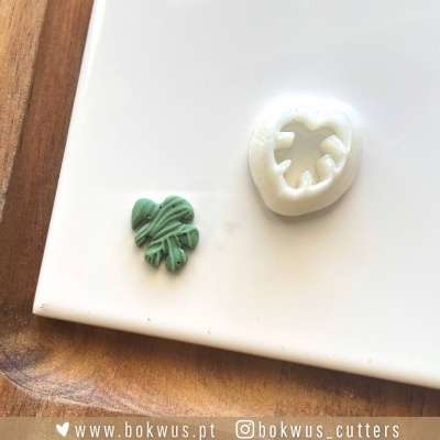 Cortador folha monstera (1,5cm) | BC197