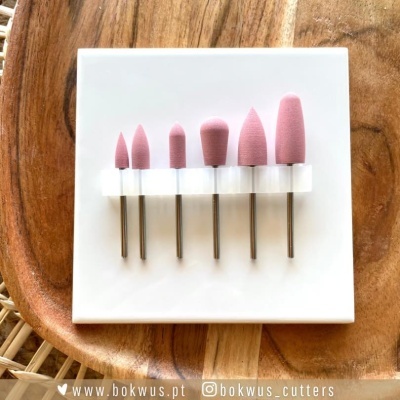 Conjunto de 6 brocas de silicone